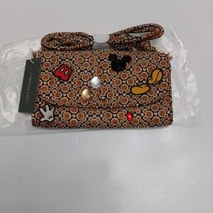Vera Bradley Wildwood Wallet Mickey Mouse Icons NWT